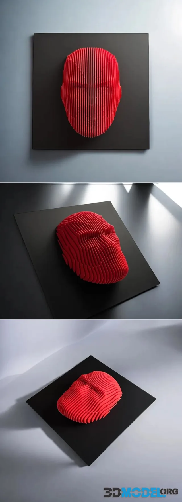 Deadpool Layered Sculpture – Printable