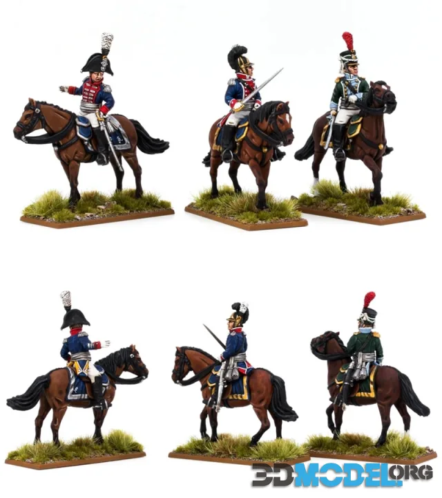Wuerttemberg Mounted Officers – Printable
