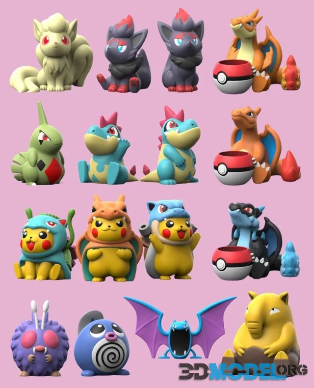 Pokemon Pack July 2023 – Printable