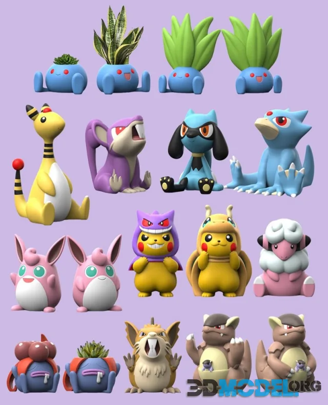 Pokemon Pack August 2023 – Printable