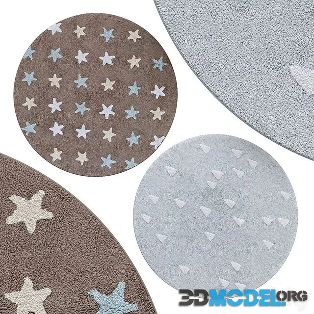 Circle rugs No. 029