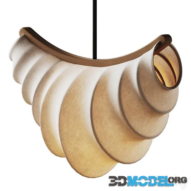 Croissant pendant lamp from helenloom