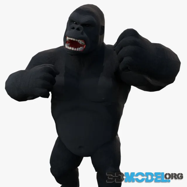 Gorilla – King Kong – v2 (PBR)