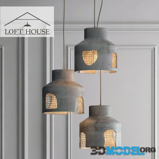 Hanging lamp LOFT HOUSE P-186