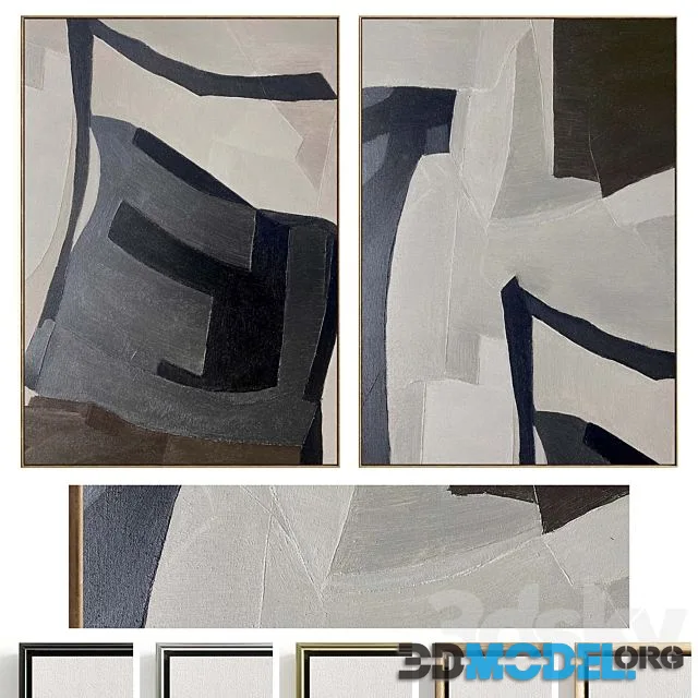 Plaster Two Photo Frames D 512