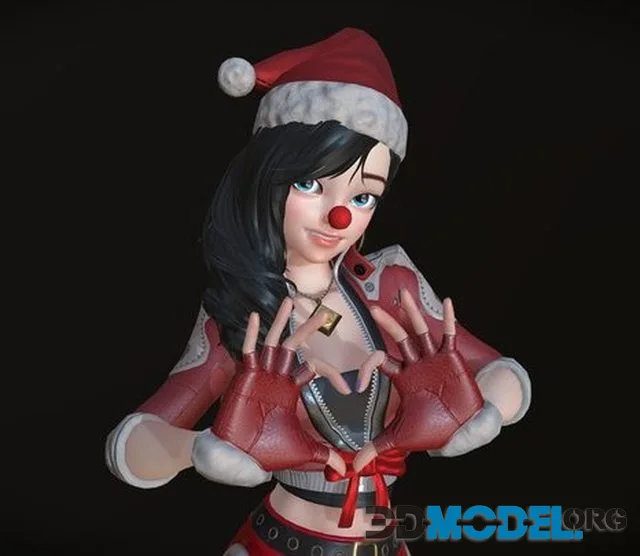 Santa Girl (PBR)