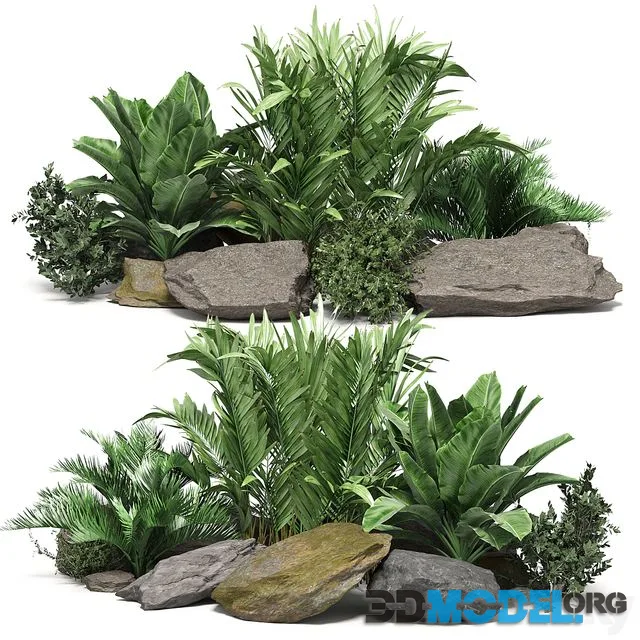 Stone + Bush Pack 14