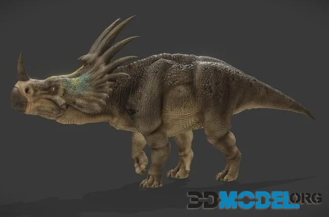 Styracosaurus Albertensis. (Rigged Animtd V.) (PBR)