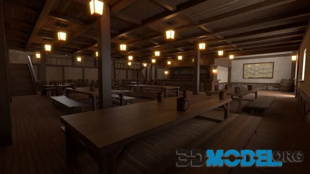 Toon Bar Medieval (PBR)