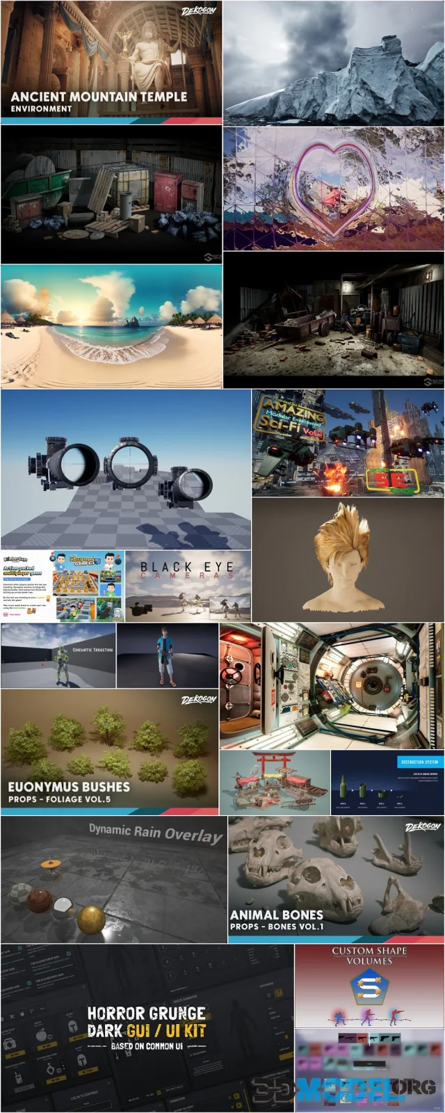 Unreal Engine Marketplace Asset Bundle 1 February 2025
