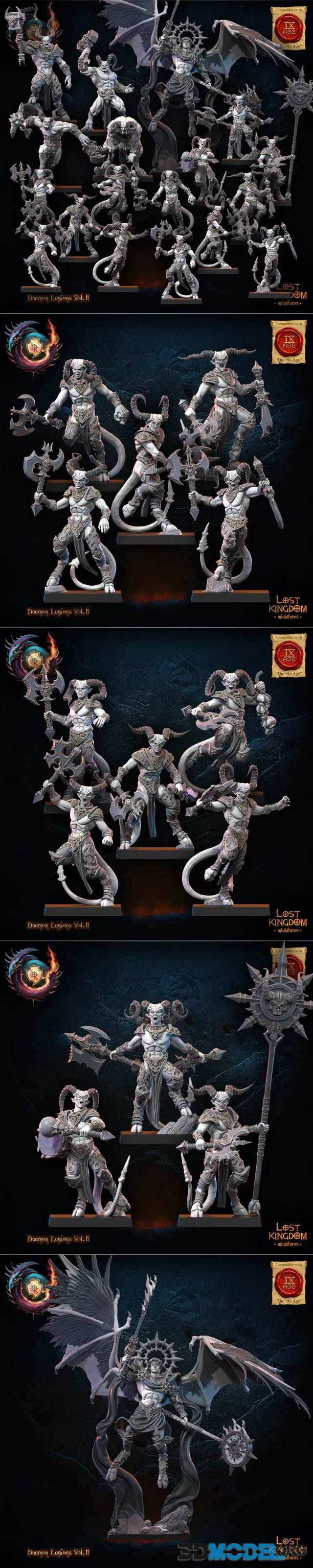 Lost Kingdom Miniatures June 2024 – Printable
