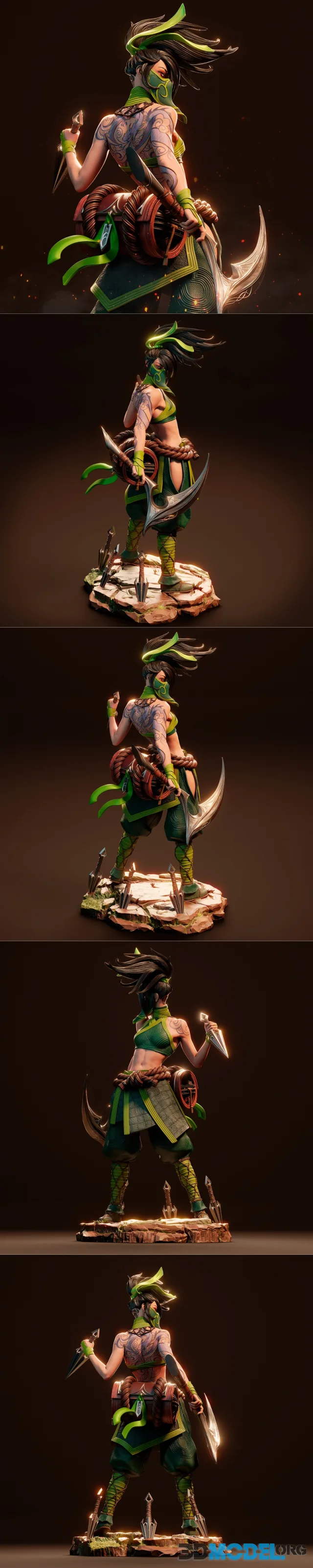 Ca 3d Studios - Akali – Printable