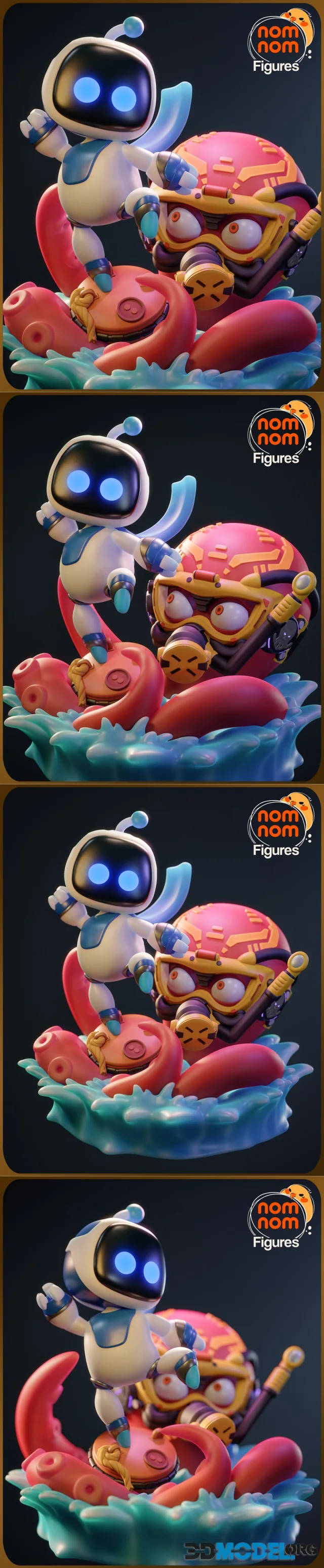 Nomnom Figures - Chibi Astrobot – Printable