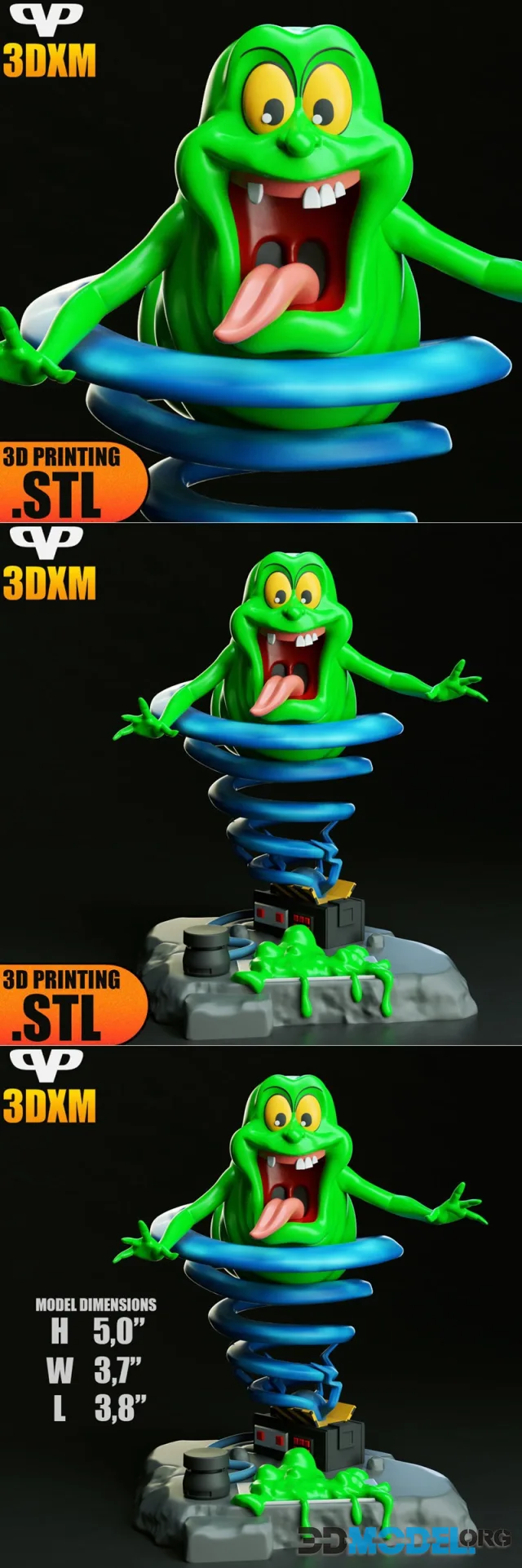 3DXM - Slimer – Printable