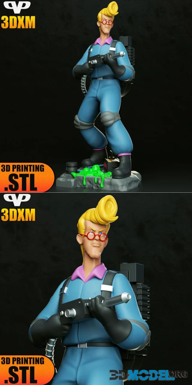 3DXM - Egon Spengler – Printable