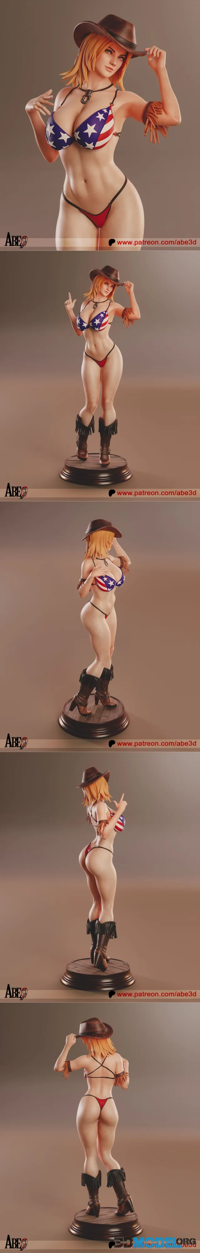 Abe3D - Tina Armstrong – Printable
