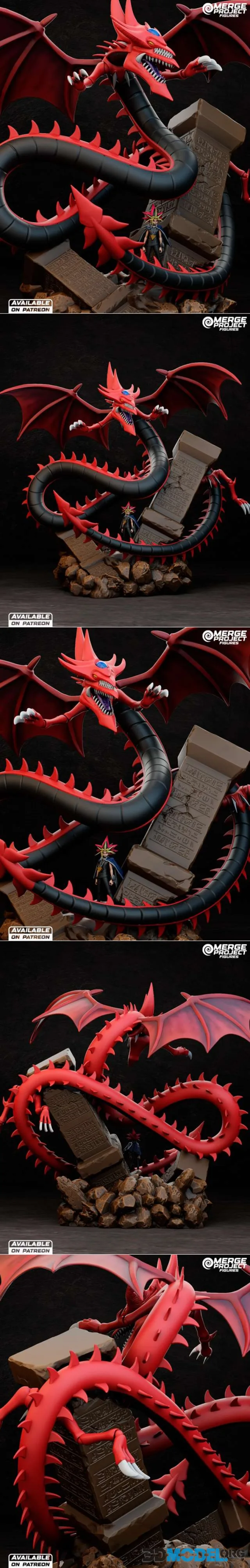 Merge Project Figures - Osiris The Sky Dragon – Printable