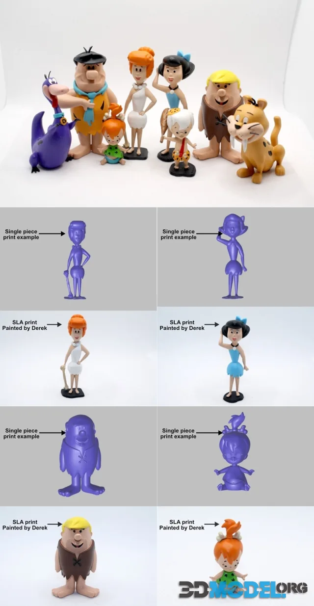 The Flintstones - Onepiece – Printable