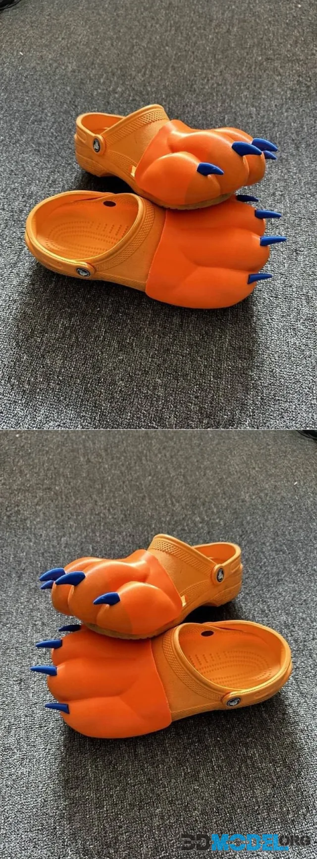 Crocs Paws Attachment – Printable