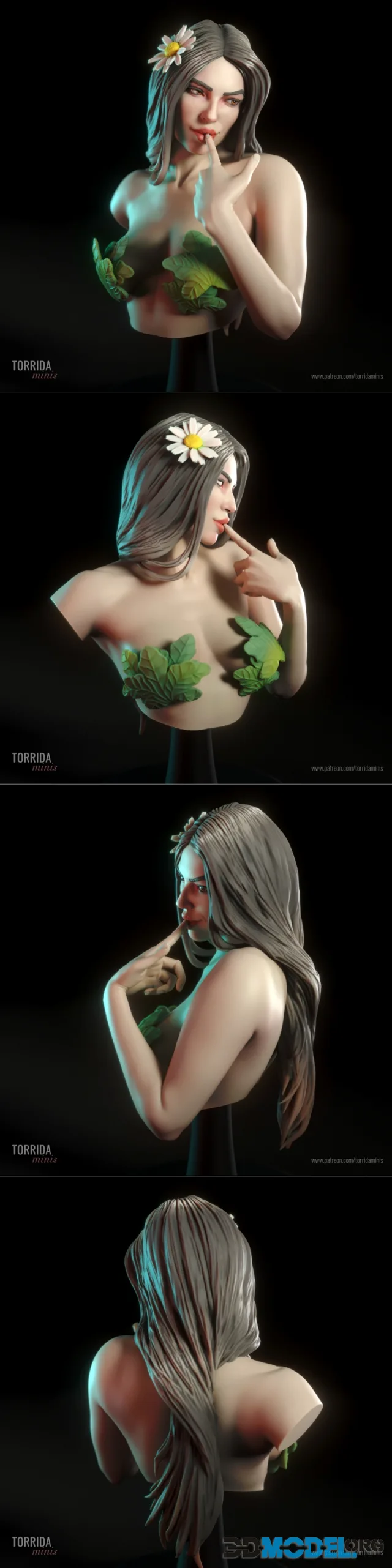 Torrida Minis - Eve Bust – Printable