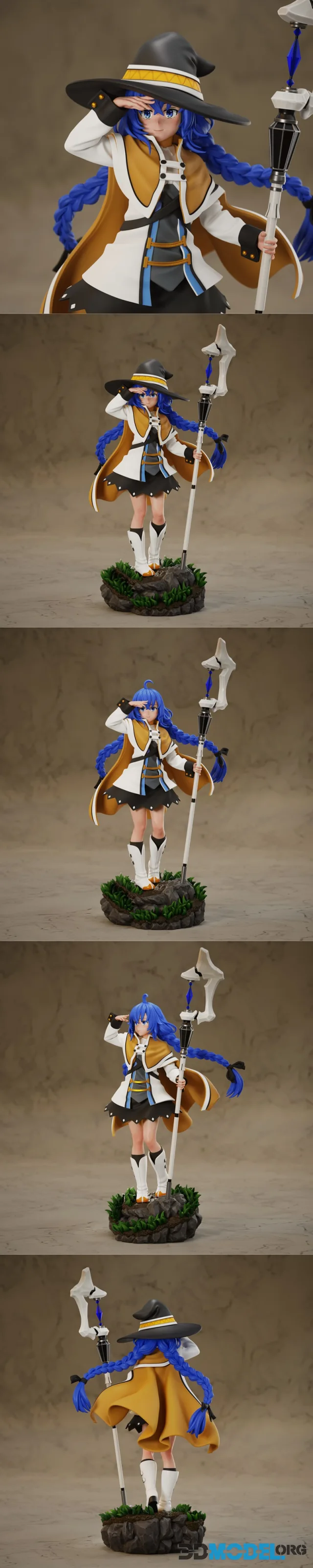 Tenshi Figures - Mushoku Tensei - Roxy Migurdia – Printable
