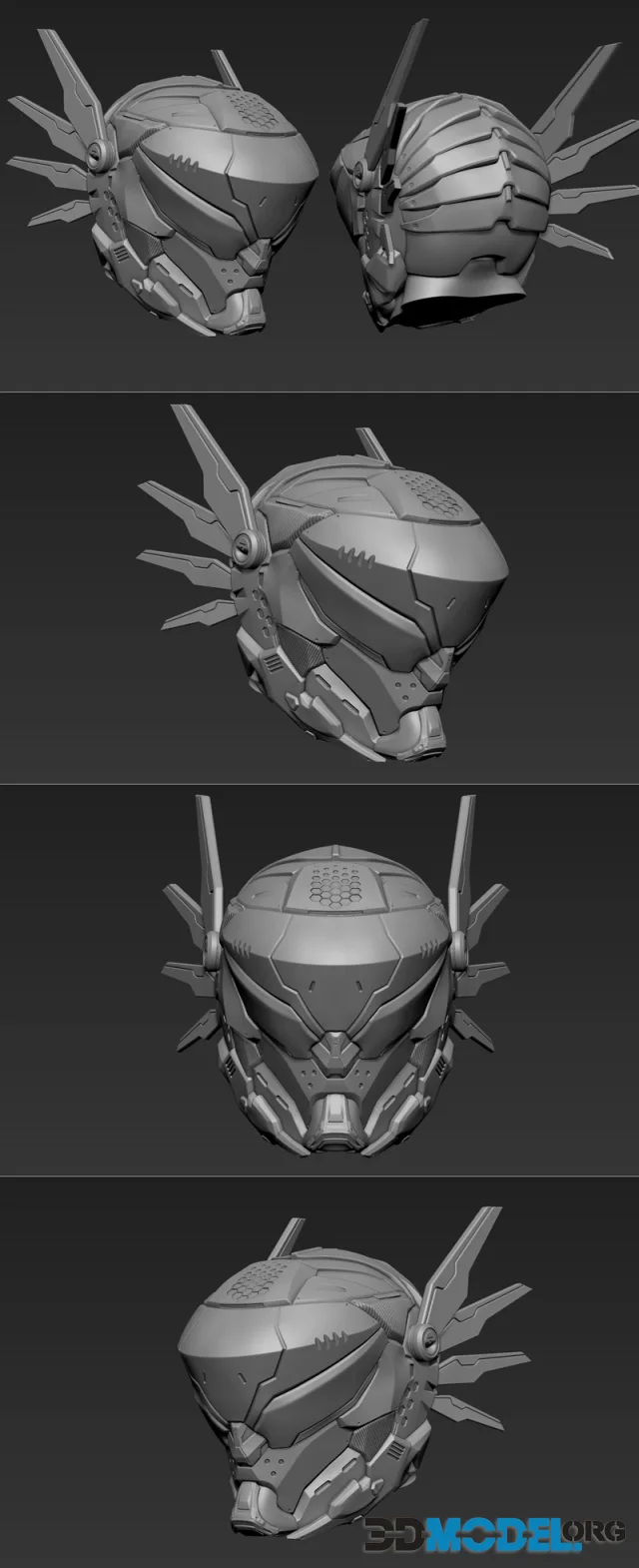 Sci-Fi Head – Printable