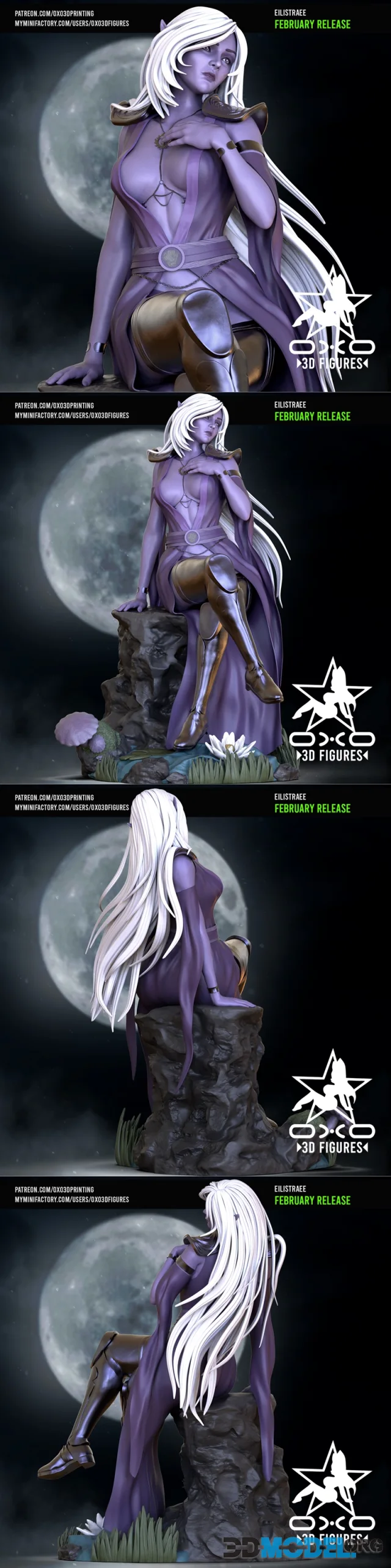OXO3D Figures - Eilistraee – Printable