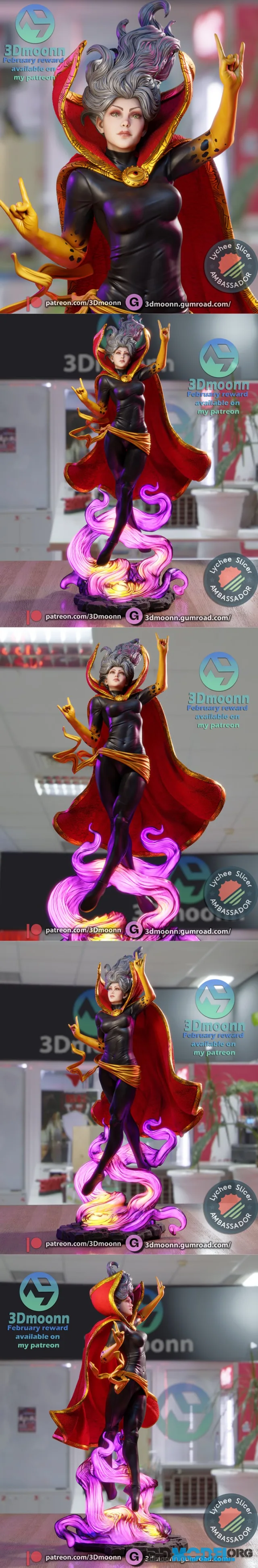 3Dmoonn - Clea Strange – Printable