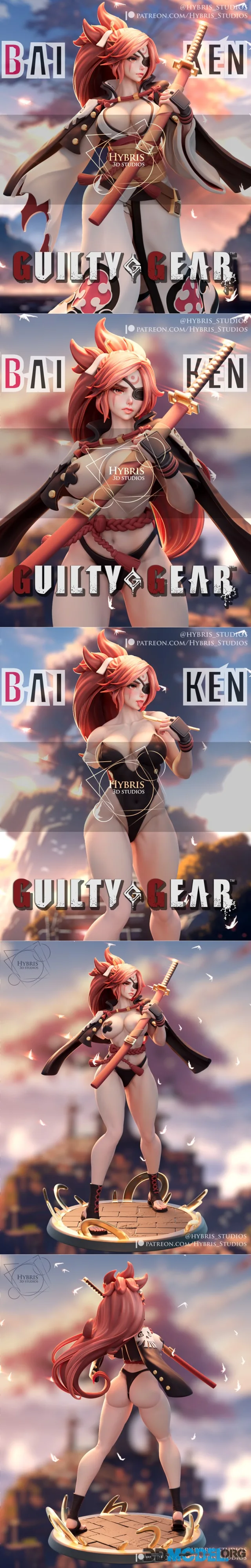 Hybris Studios - Guilty Gear Baiken – Printable