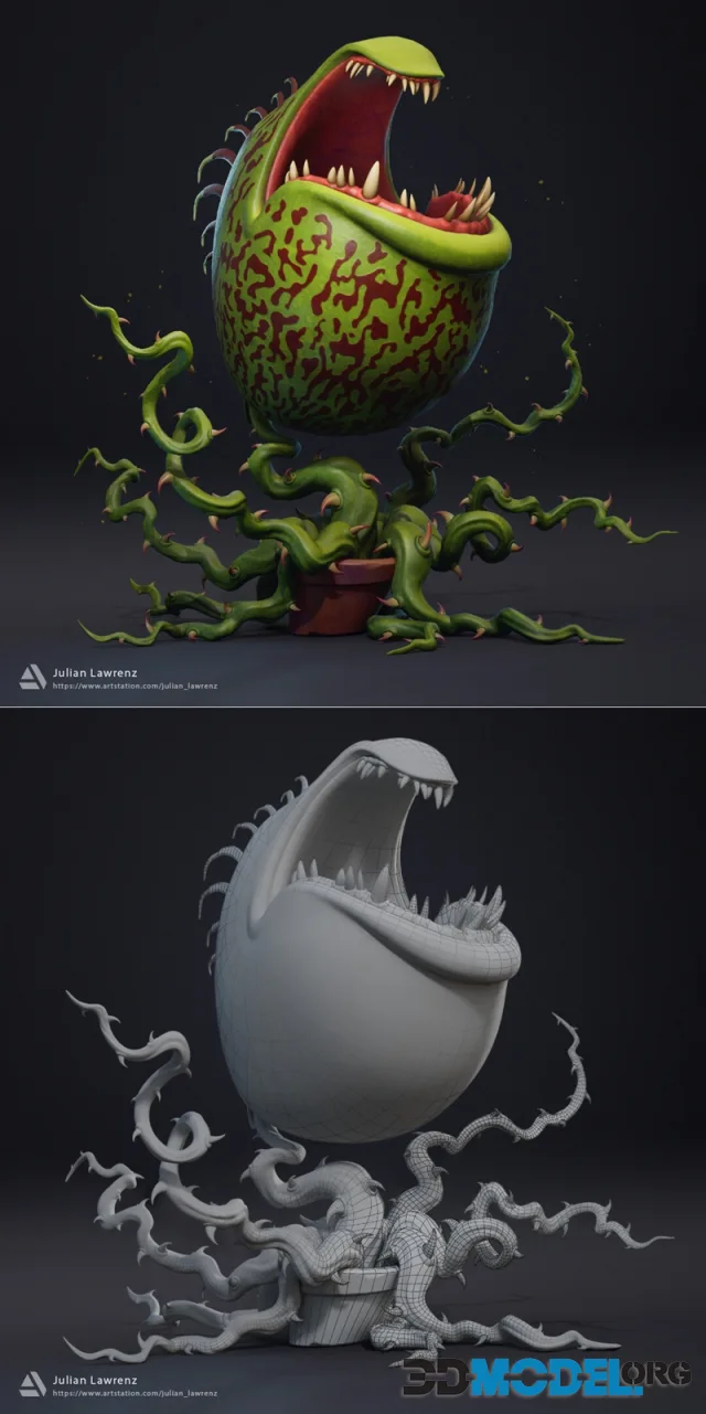 Carnivorous Plant – Printable