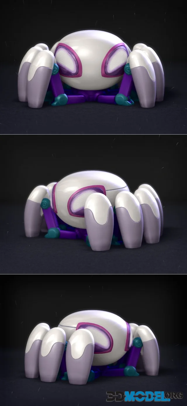 Twirl E Spiderbot – Printable