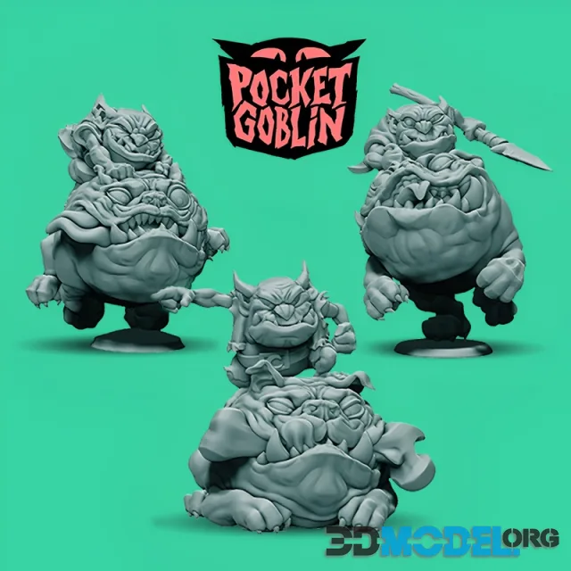 Pocket Goblin - Doglin Riders – Printable