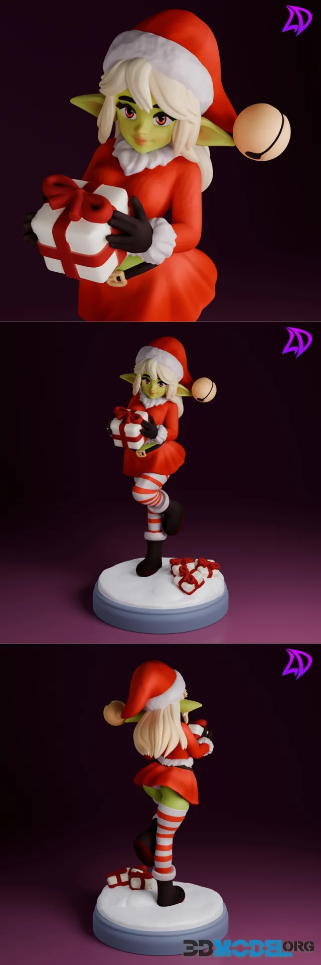 Cheerful Cherie - Christmas Joybringer – Printable