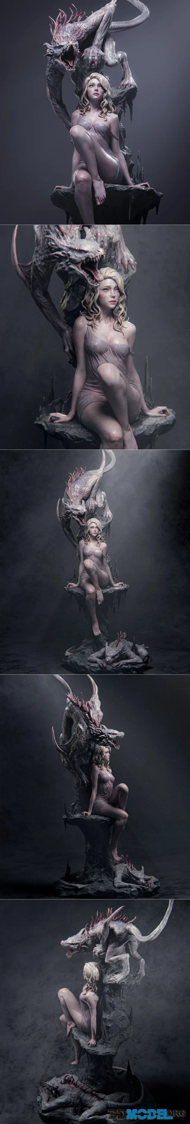 Ca 3d Studios - Fantasy Dragon – Printable