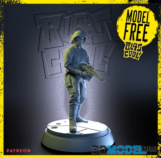 Jek - Rebel Soldier – Printable