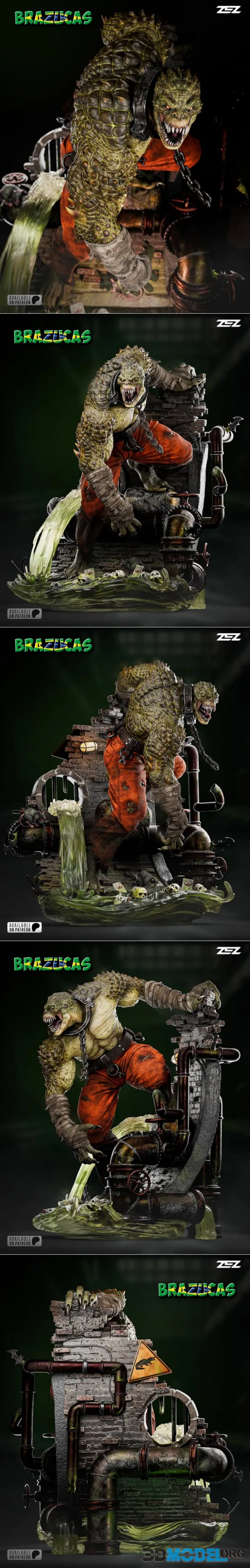 ZEZ Studios - Killer Croc – Printable