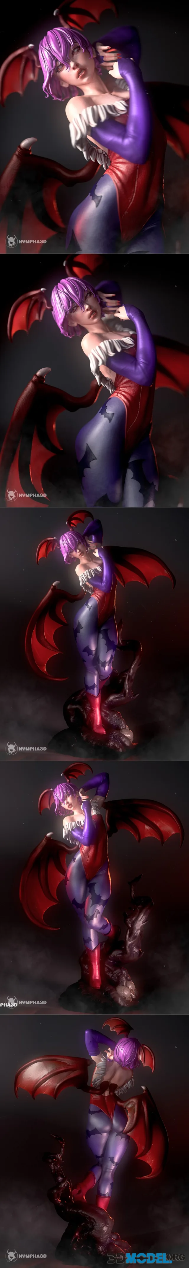 Nympha - Darkstalkers - Lilith – Printable