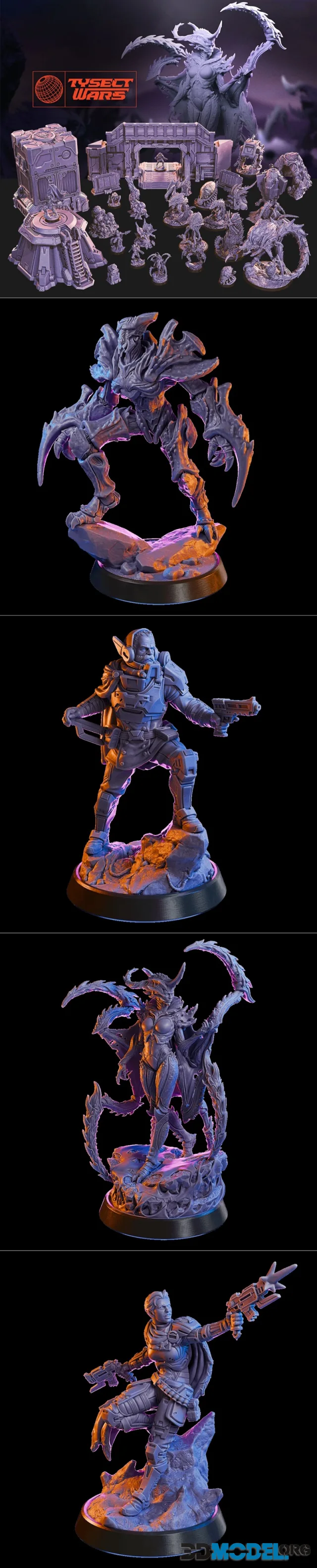 Loot Studios - Tysect Wars – Printable