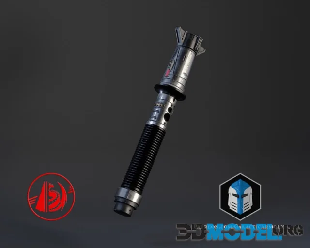 Baylan Skoll Lightsaber - Dungeons and Starships – Printable