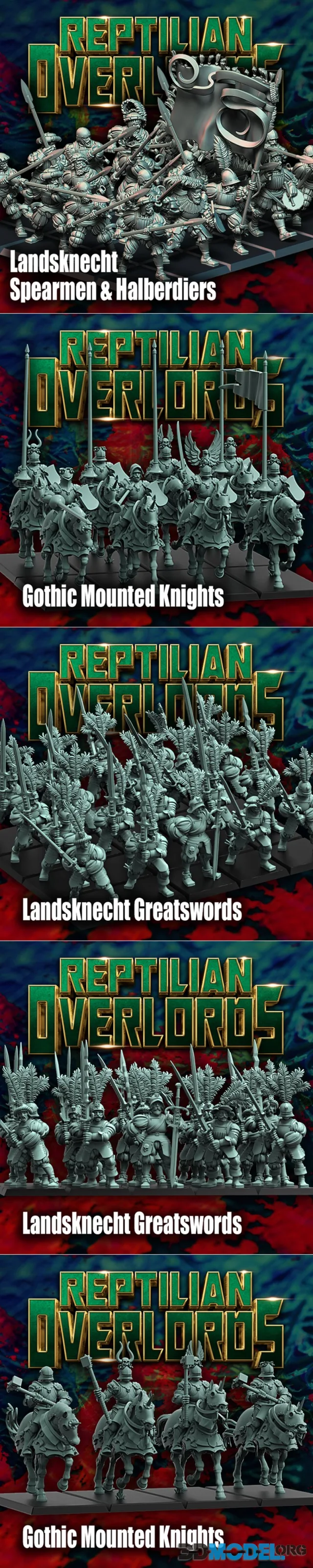 Reptilian Overlords - Holy Reptilian Empire – Printable
