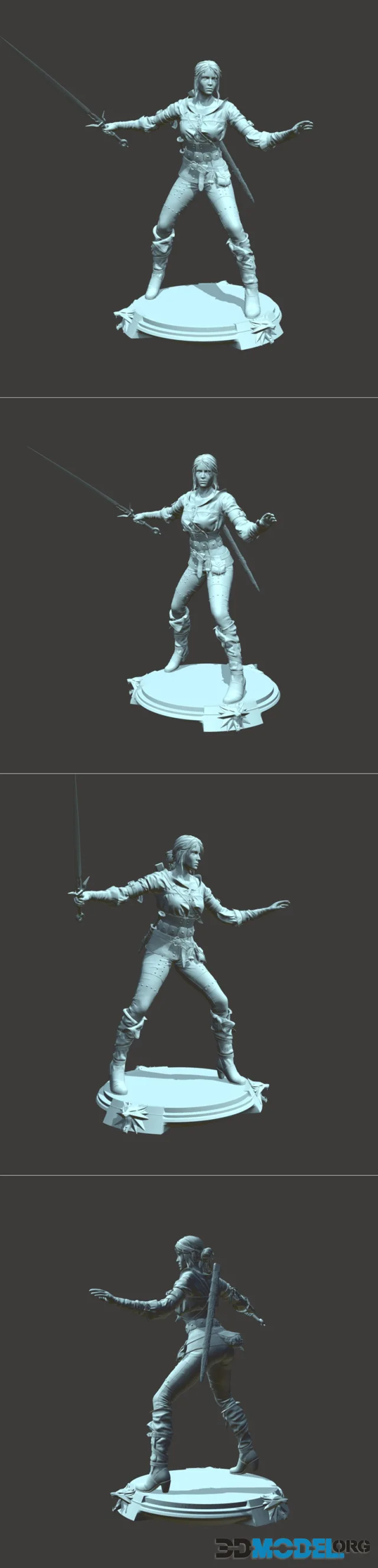 Ciri - Zireael - The Witcher – Printable