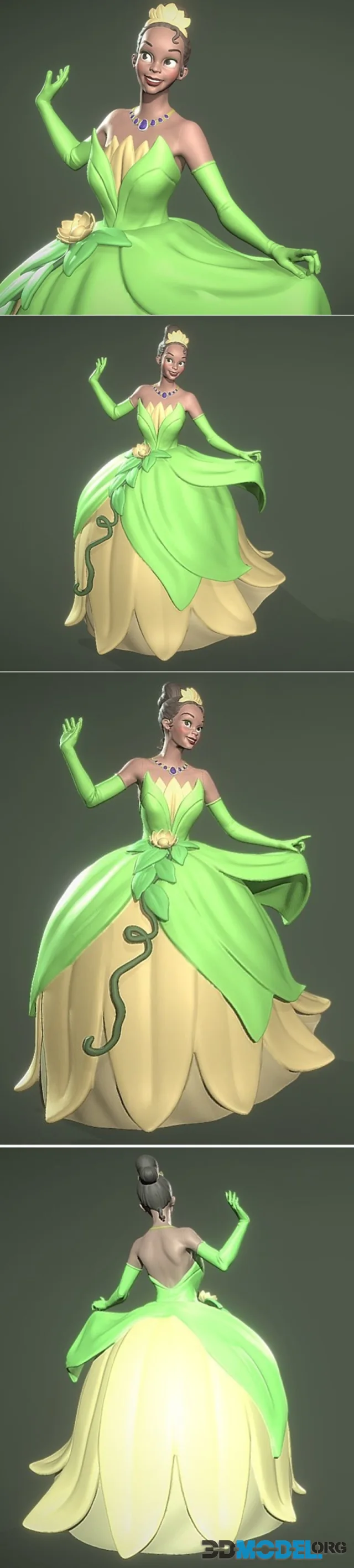 Princess Tiana – Printable