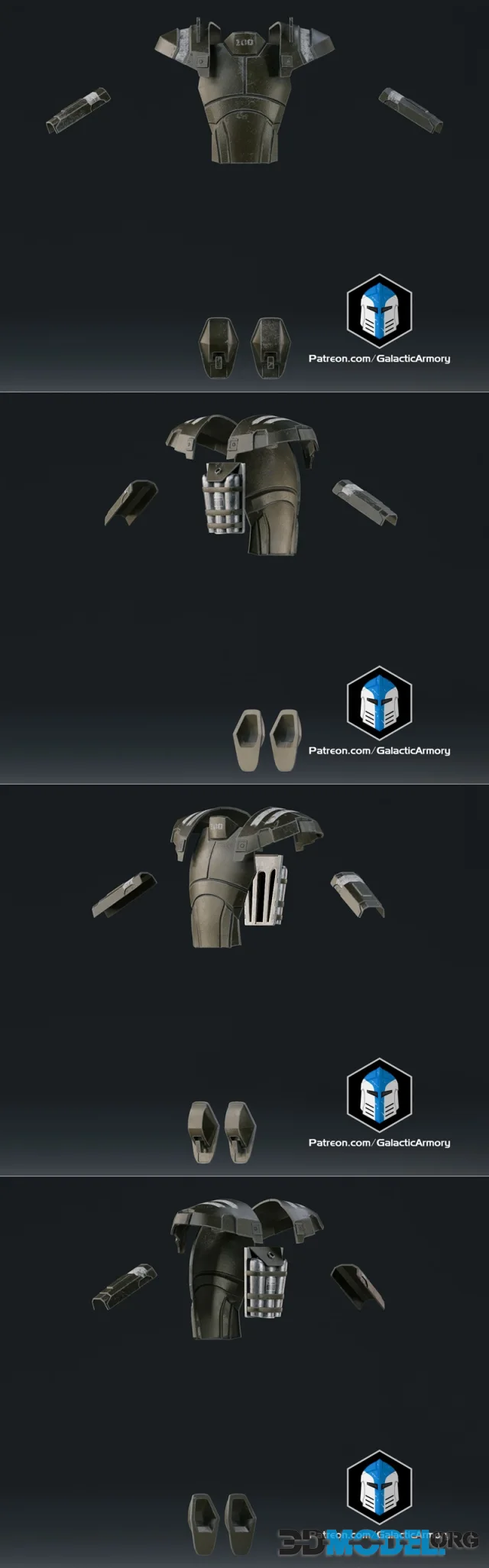 Fallout NCR Ranger Armor V4 – Printable