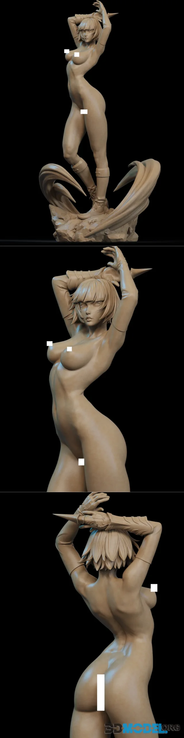 Ca 3d Studios - Soi Fon NSFW Version – Printable