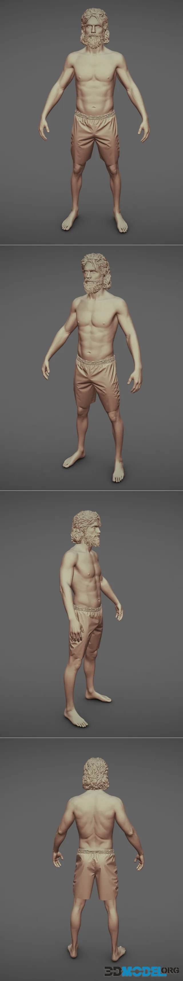 Male Base Sculpt – Printable
