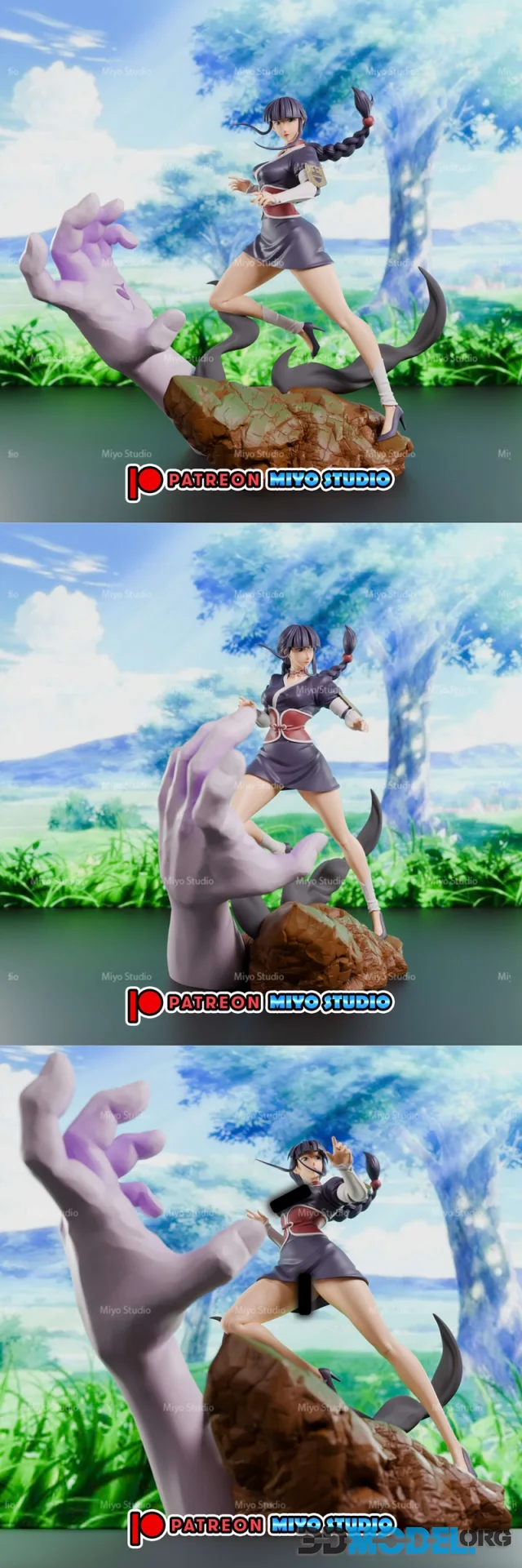 Miyo Studio - Bleach - Nemu Kurotsuchi – Printable