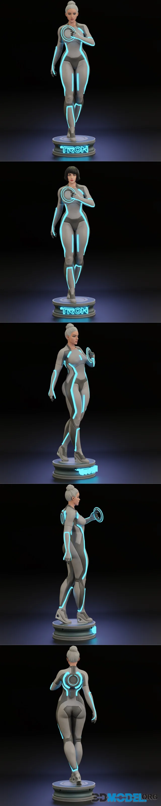 Siren Tron Legacy – Printable