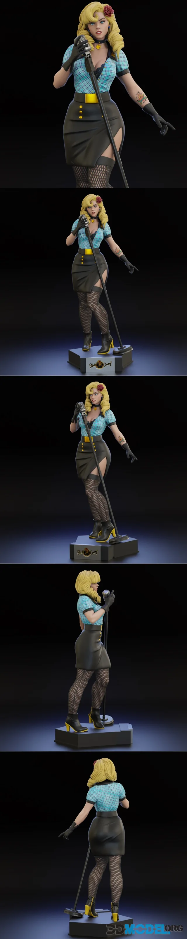 Canаrio Negro Bombshell – Printable