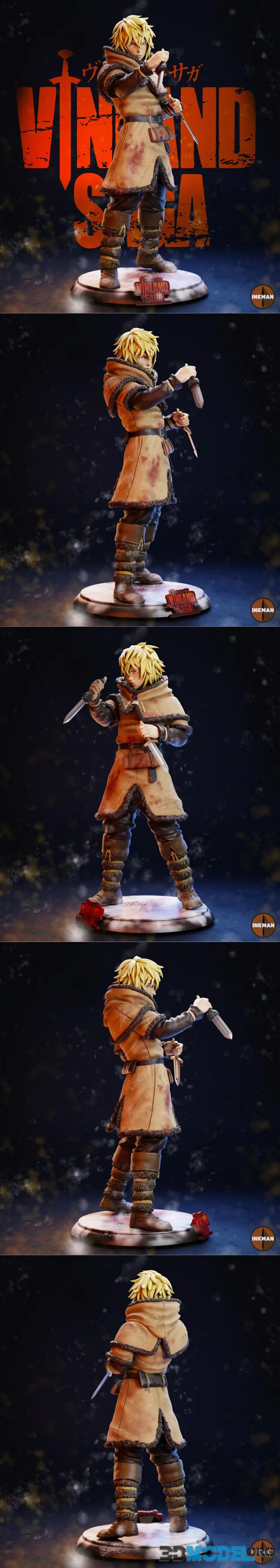 SrInkman - Thorfinn - Vinland Saga – Printable