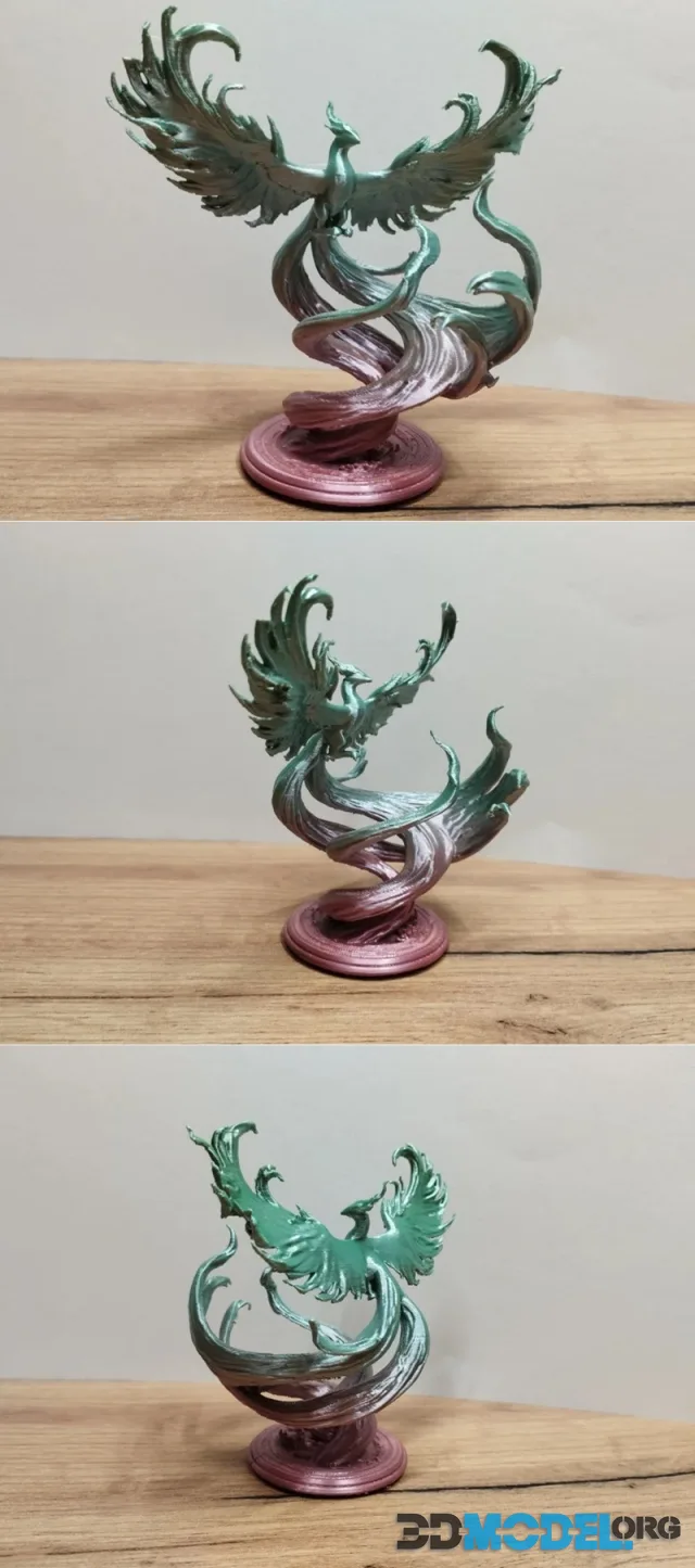 Phoenix statue – Printable